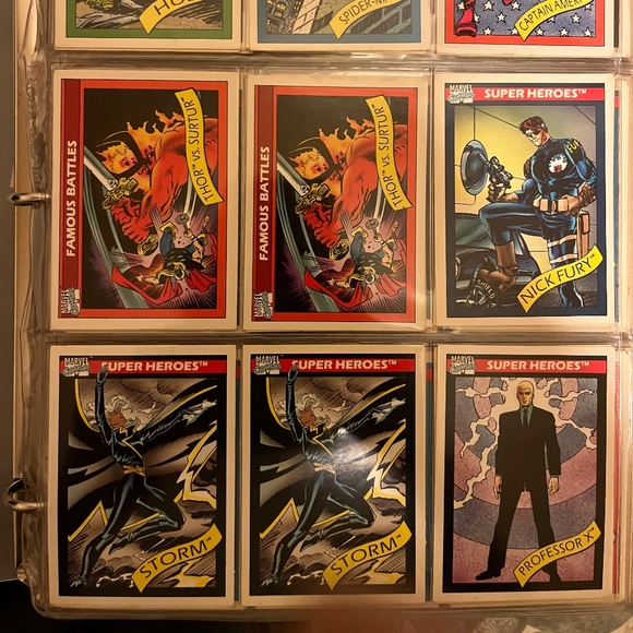 Marvel Universe Comic Cards - Published 1990 - Picture 5 of 6
